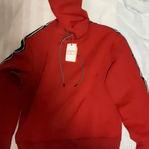 ⚡️Hunter for Target Red Hoodie with Black Stripes (Medium) - Picture 1 of 4
